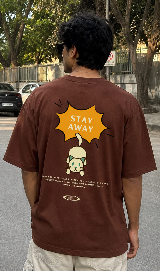 Leave Me Alone - Premium Oversized T-shirt