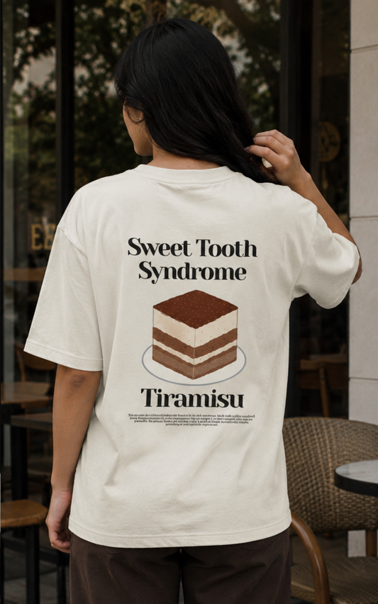 Tiramisu - Premium Oversized T-shirt (240 GSM)