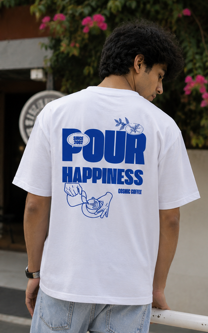 Caffeinated - Premium Oversized T-Shirt (240 GSM)