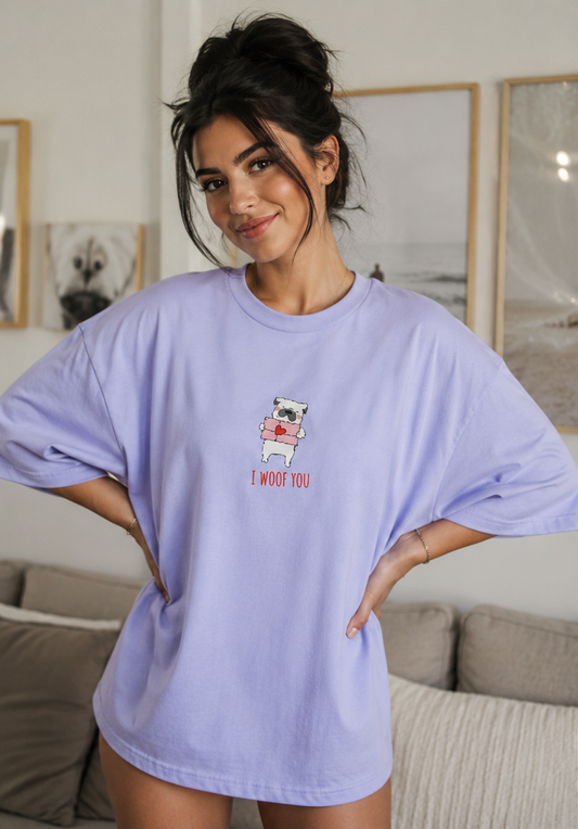 I Woof You - Premium Oversized T-shirt